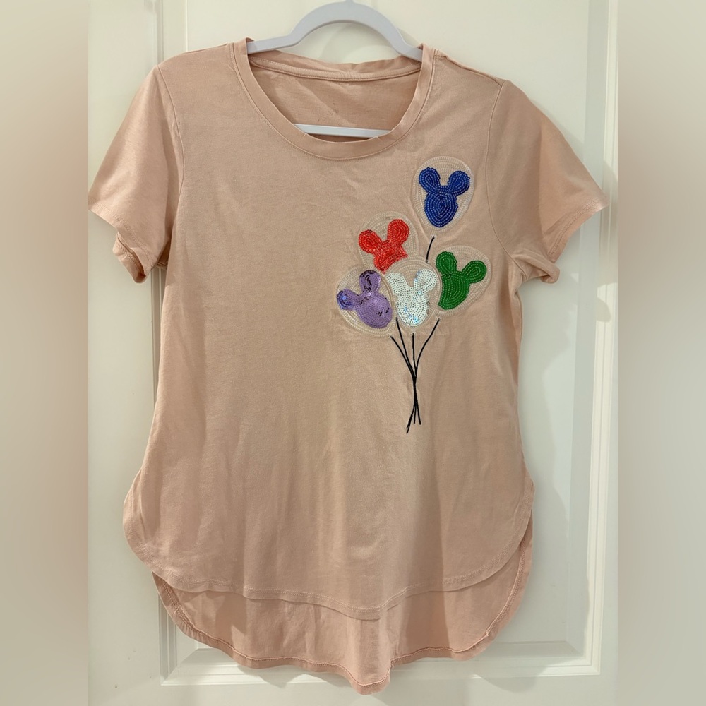 Disney Mickey Mouse Ears Sequin T Shirt
